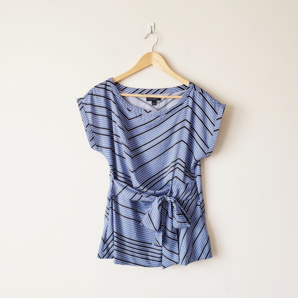 Banana Republic Factory Emily Tie Blouse